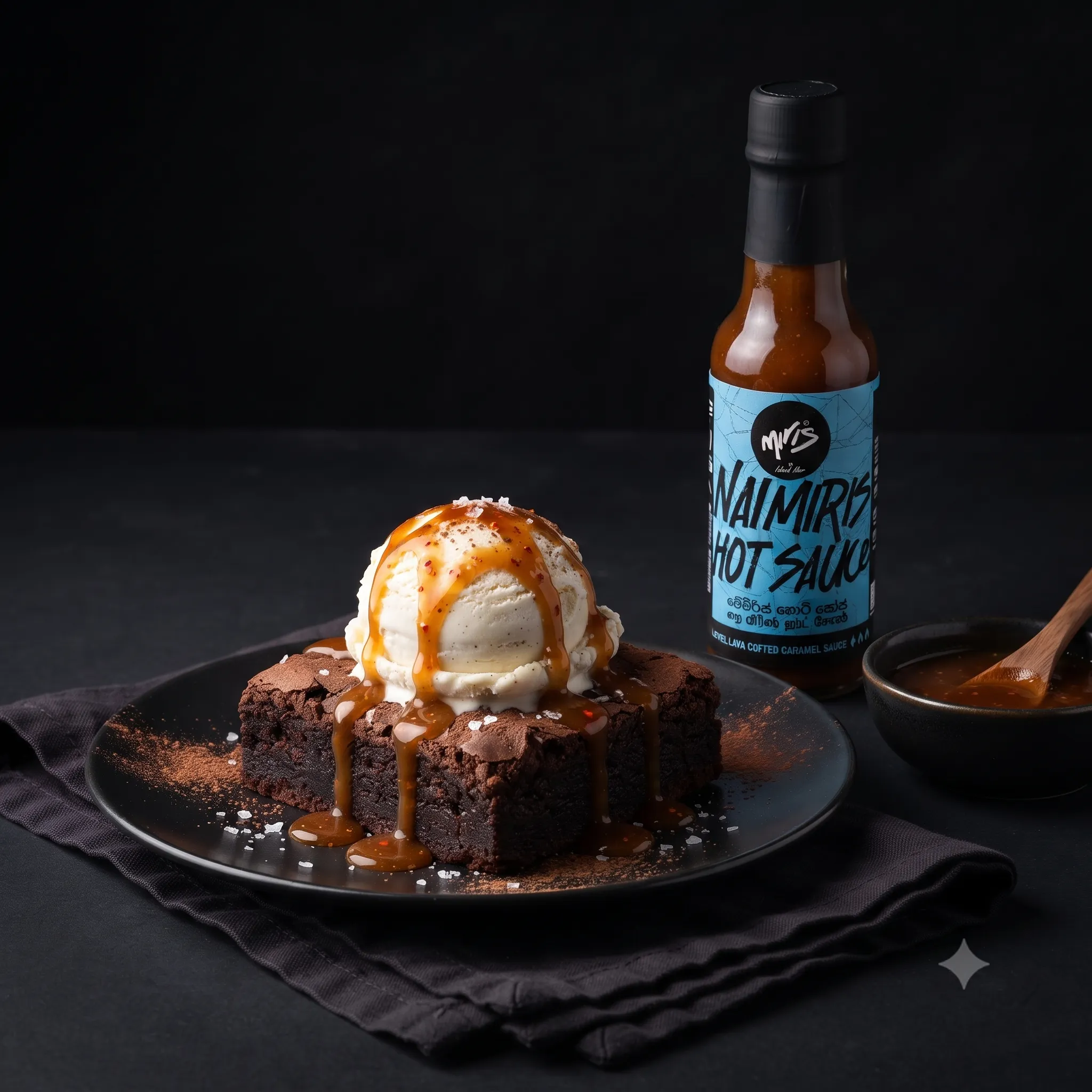 Level Lava Salted Caramel Sauce for Brownies & Ice Cream